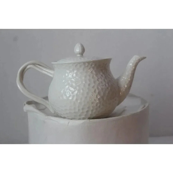 grace s teaware white with rope handle - Picture 1 of 4